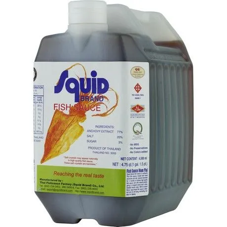 🐟 Sauce de Poisson "Nuoc Mâm" SQUID – 4,5 L