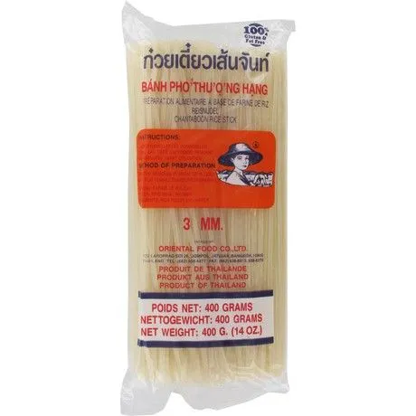 🍜 Nouilles de Riz (Droites) "Rice Sticks" FARMER – 3 mm – 400 g