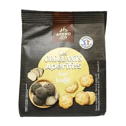Biscuit Sablé Saveur Truffe "Croquants Apéritifs goût Truffe" – 100 g