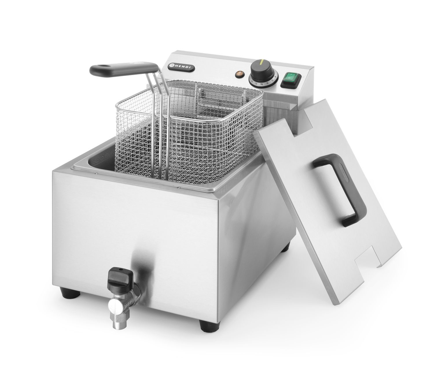 Friteuse Profi Line avec robinet de vidange - 8 l — vue 2