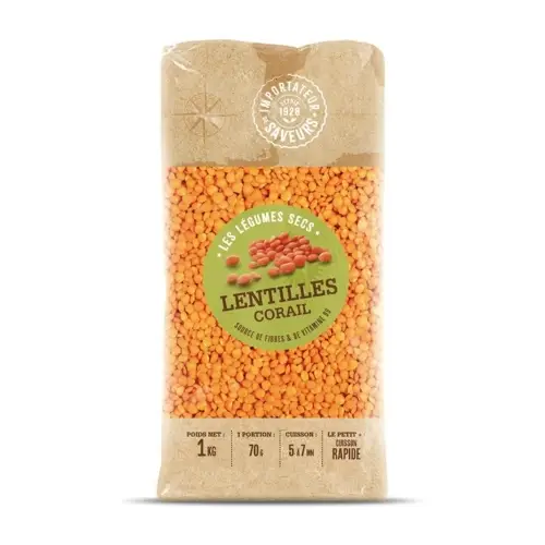 Lentilles corail  - 1kg
