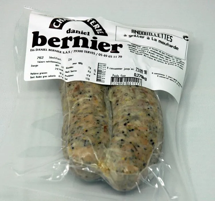 Andouillettes à griller x 2 Bernier 270g