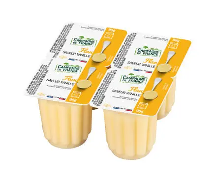 Flan vanille 90gx48