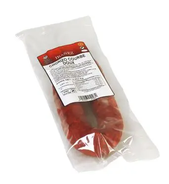 Chorizo courbé doux Espagne Alegria - 250g