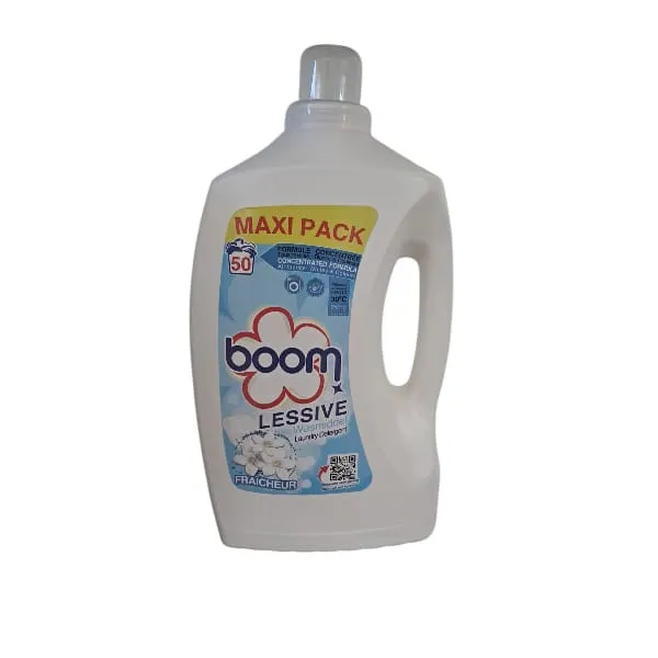 Lessive  liquide concentré - Fraicheur BOOM 50 lavages  2,65 L