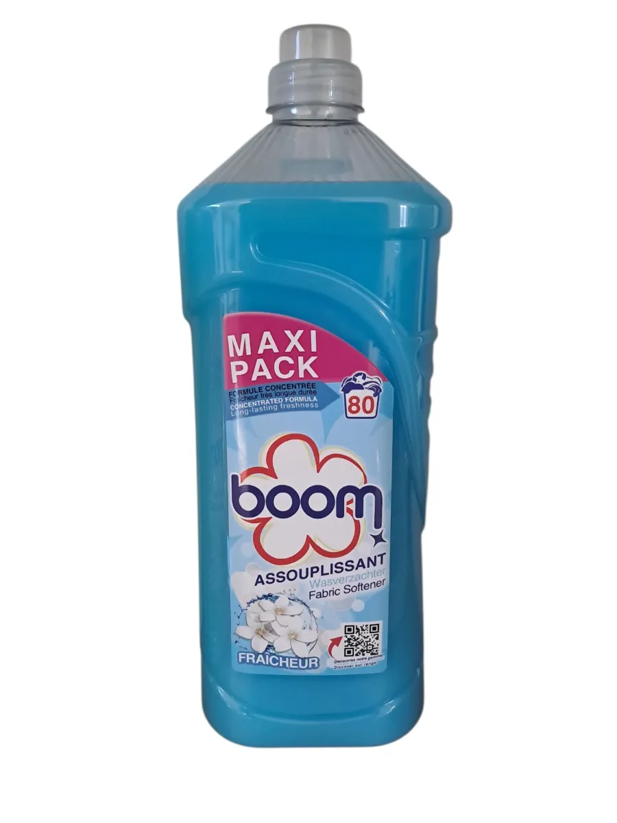 Assouplissant Concentré BOOM! Fraîcheur Classique 2L 80 lavages