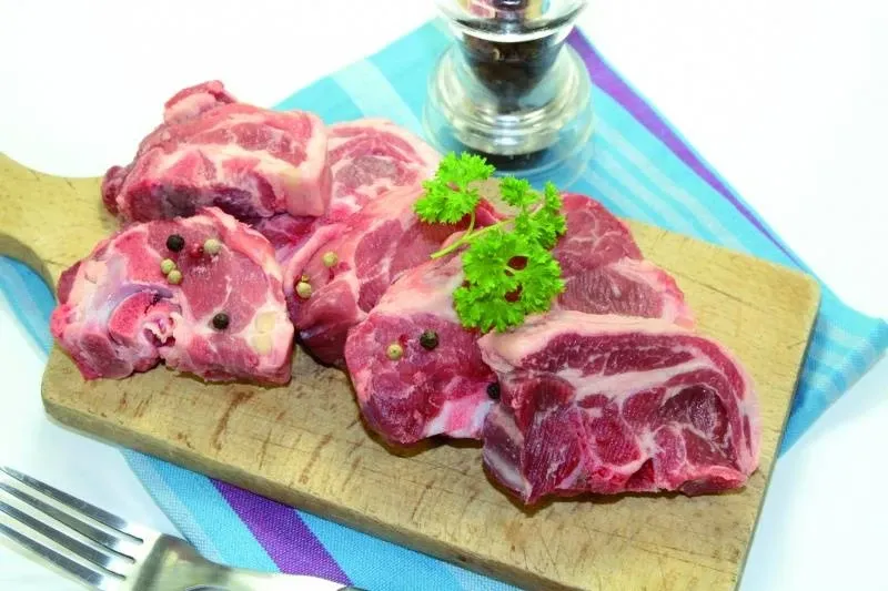 Collier agneau avec os 5kg