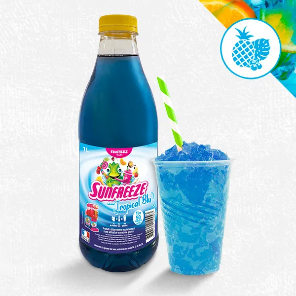 Prêt à l’emploi pour granita TROPICAL BLU Sunfreeze