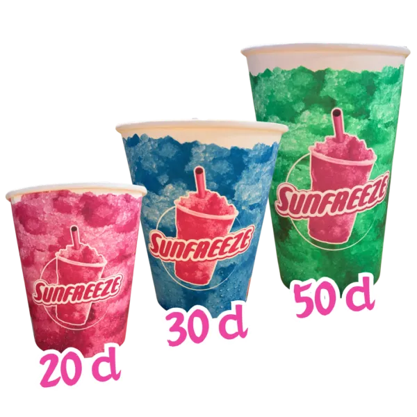 Gobelets 20/25 cl roses x50