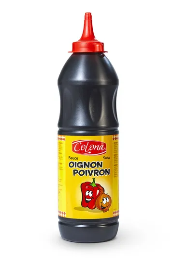 Sauce oignon poivrons colona 890gr