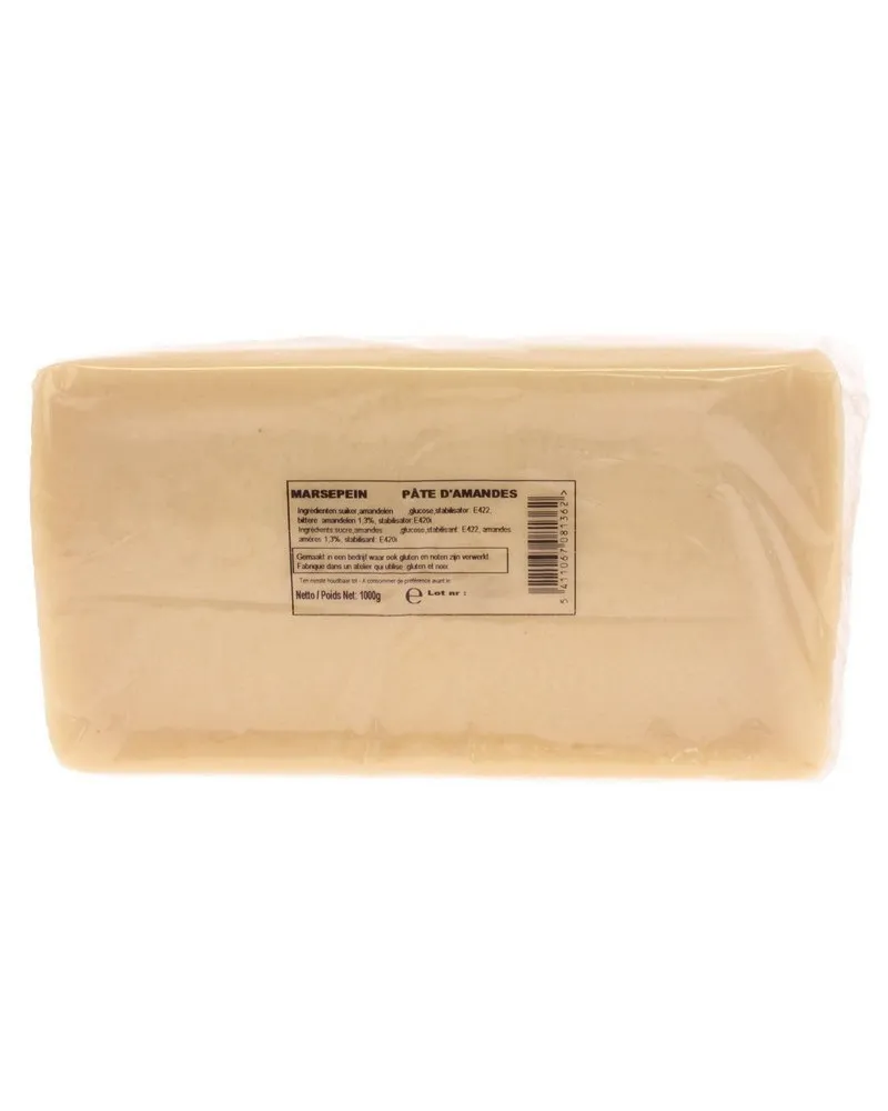 Pâte d'amande blanche 33% 1kg
