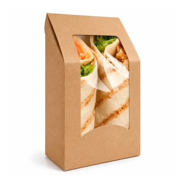 Boite à wrap avec fenêtre x50